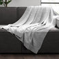 Cotton Knit Throw